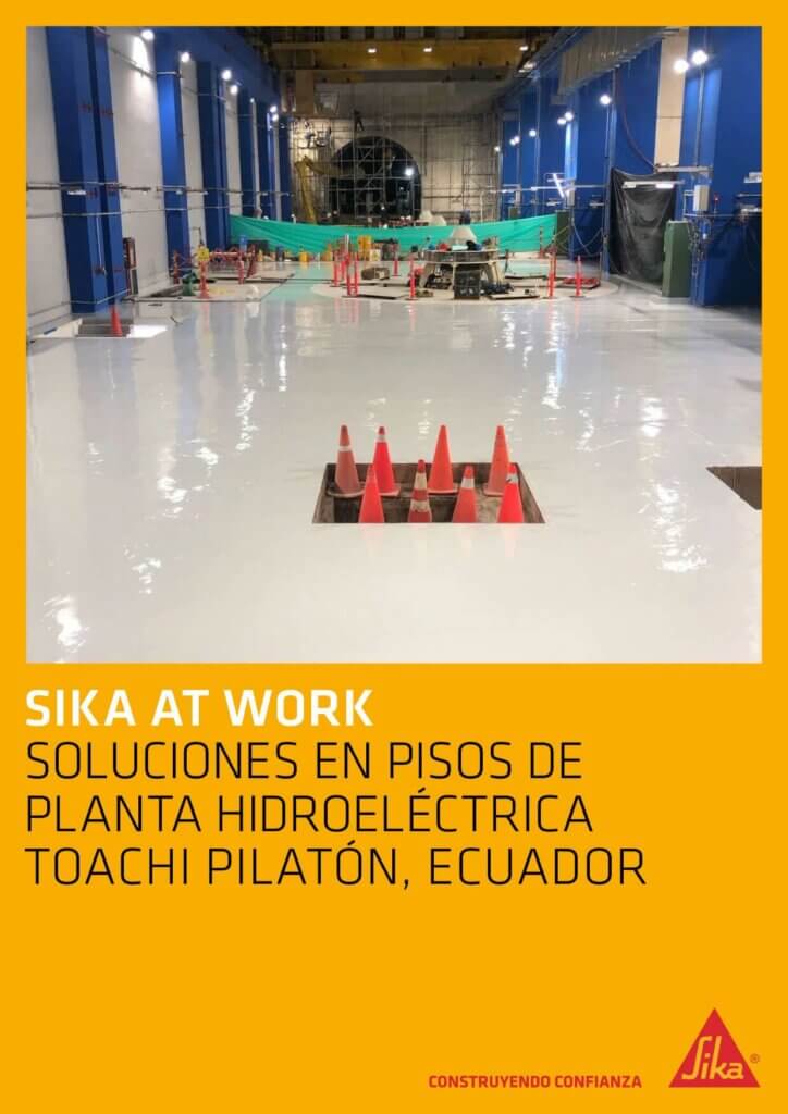 Soluciones en Pisos de Planta Hidroeléctrica Toachi Pilatón – Ecuador