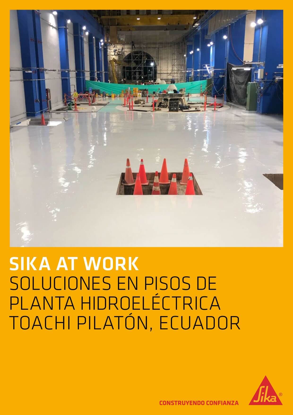 Soluciones en Pisos de Planta Hidroeléctrica Toachi Pilatón – Ecuador