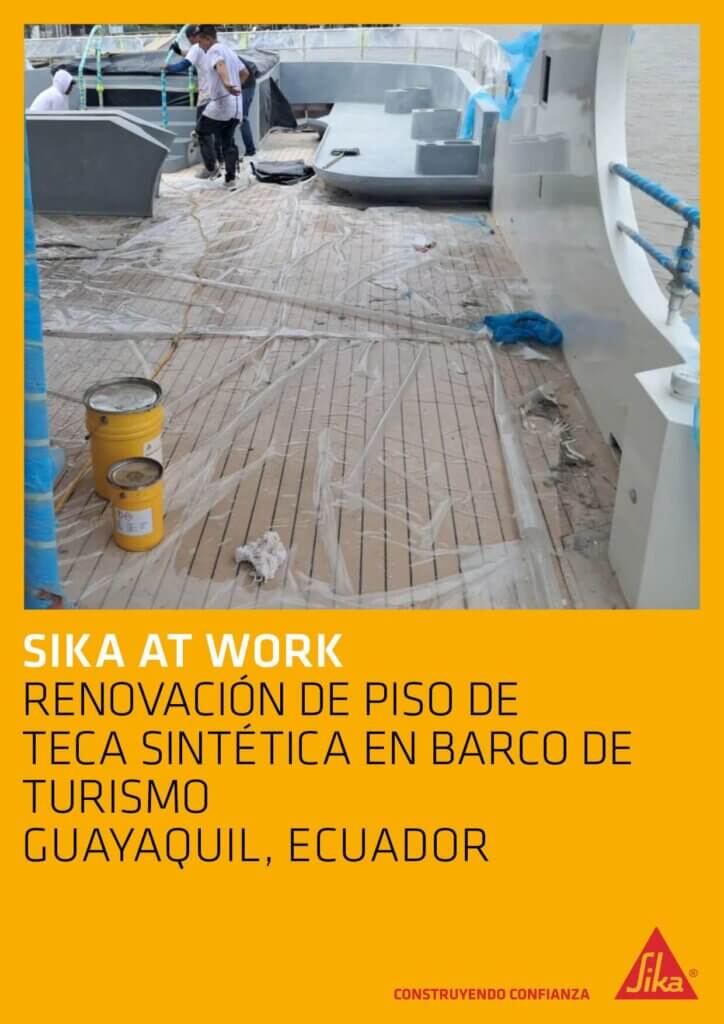 Renovación de Piso de Teca Sintética en Barco de Turismo – Guayaquil, Ecuador Renovación de Piso de Teca Sintética en Barco de Turismo – Guayaquil, Ecuador