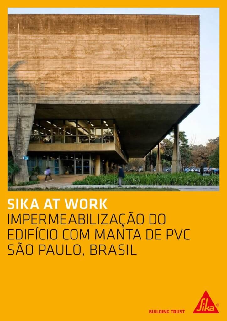 Impermeabilización de Construcción con Membrana de PVC – São Paulo, Brasil