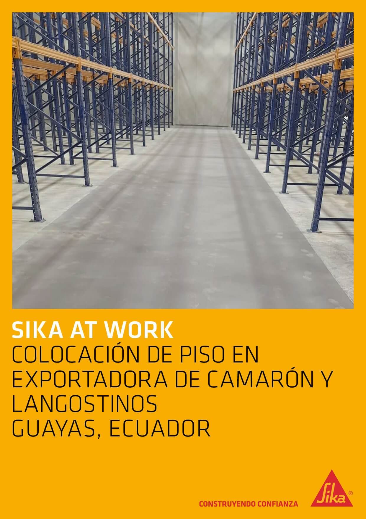 Colocación de Piso en Exportadora de Camarón y Langostinos – Guayas, Ecuador