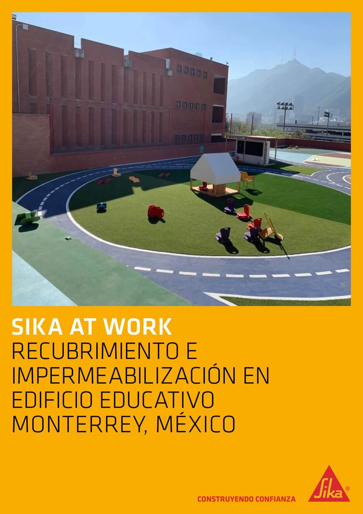 Recubrimiento e Impermeabilización en Edificio Educativo – Monterrey, México