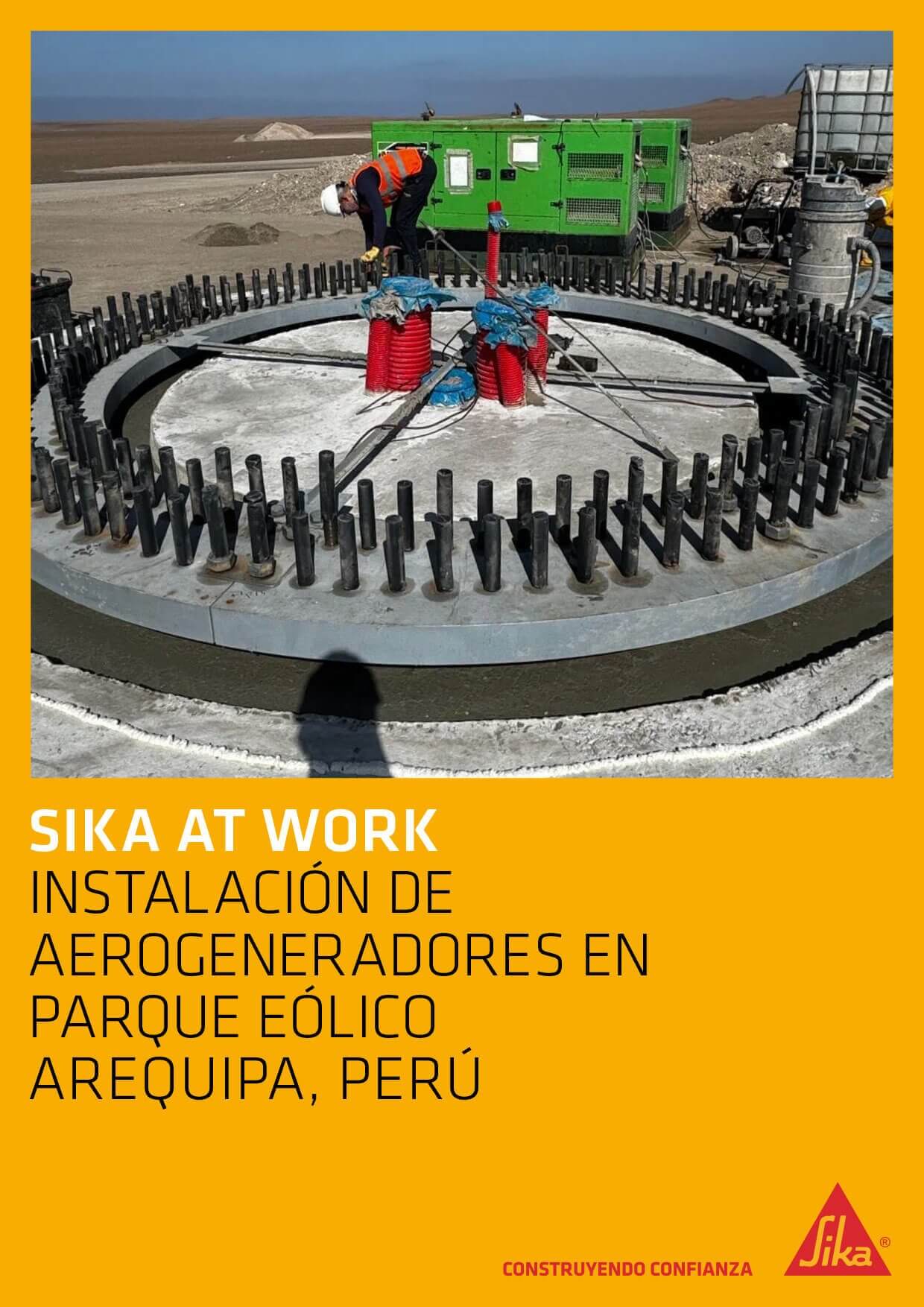 Instalación de Aerogeneradores en Parque Eólico – Arequipa, Perú