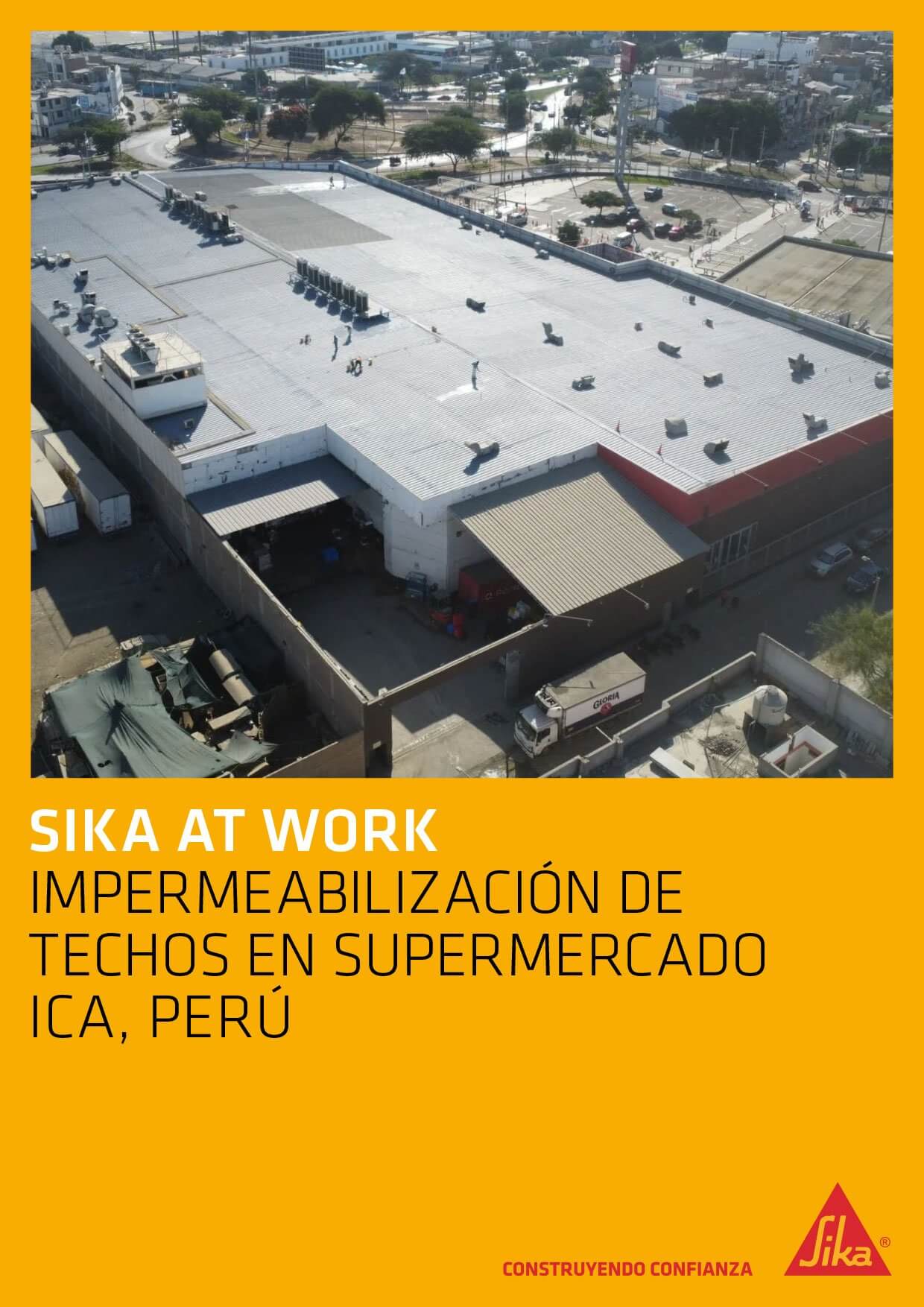 Impermeabilización de Techos en Supermercado – Ica, Perú