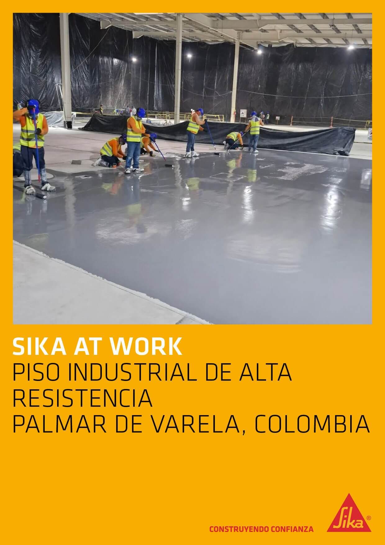 Piso Industrial de Alta Resistencia – Palmar de Varela, Colombia