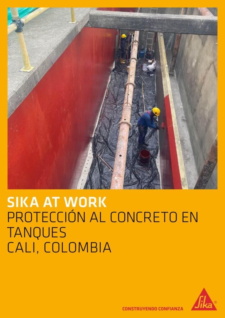 Protección al Concreto en Tanques – Cali, Colombia