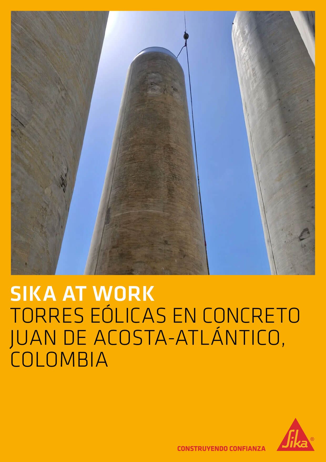 Torres Eólicas en Concreto – Juan de Acosta, Atlántico, Colombia