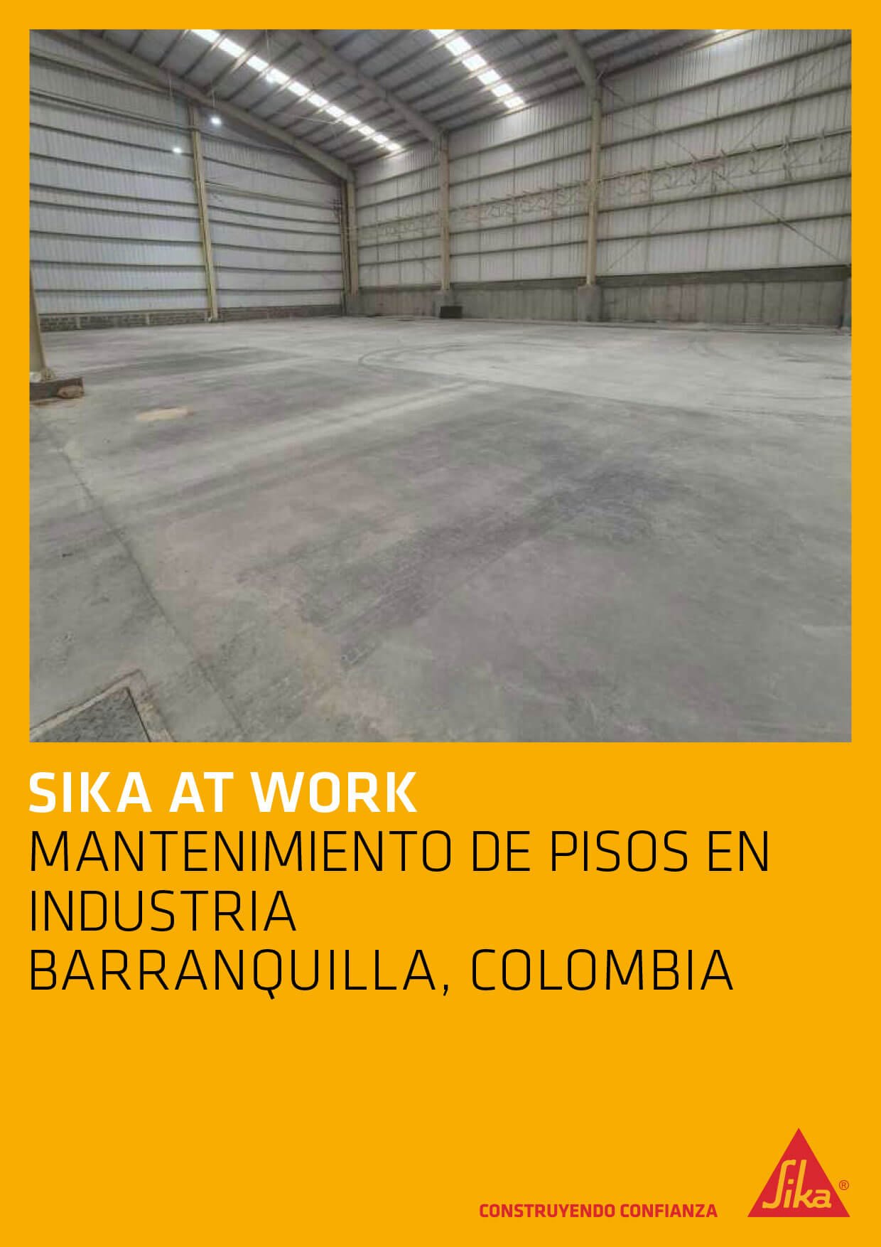 Mantenimiento de Pisos en Industria – Barranquilla, Colombia