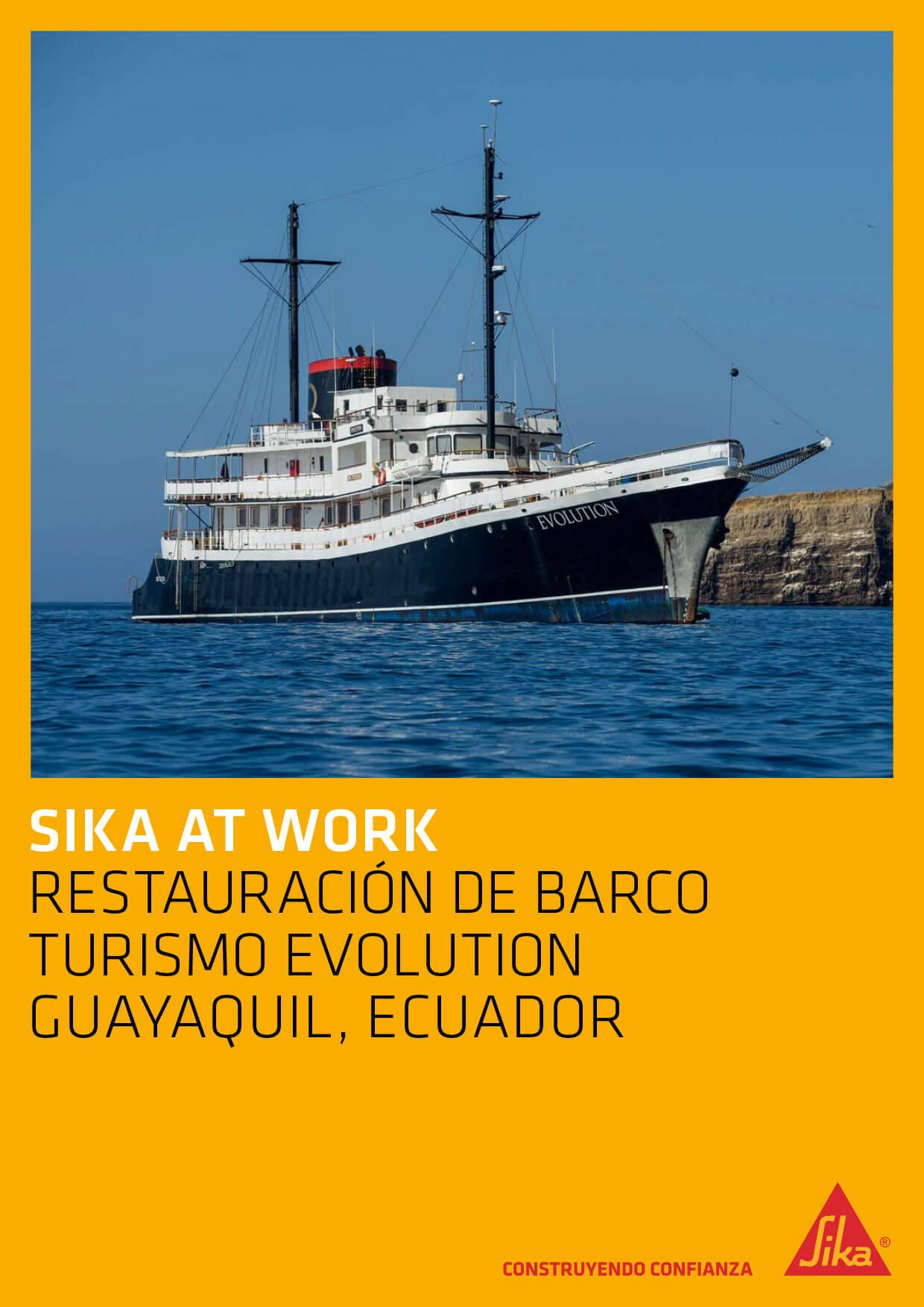 Restauración de Barco Turismo Evolution – Guayaquil, Ecuador