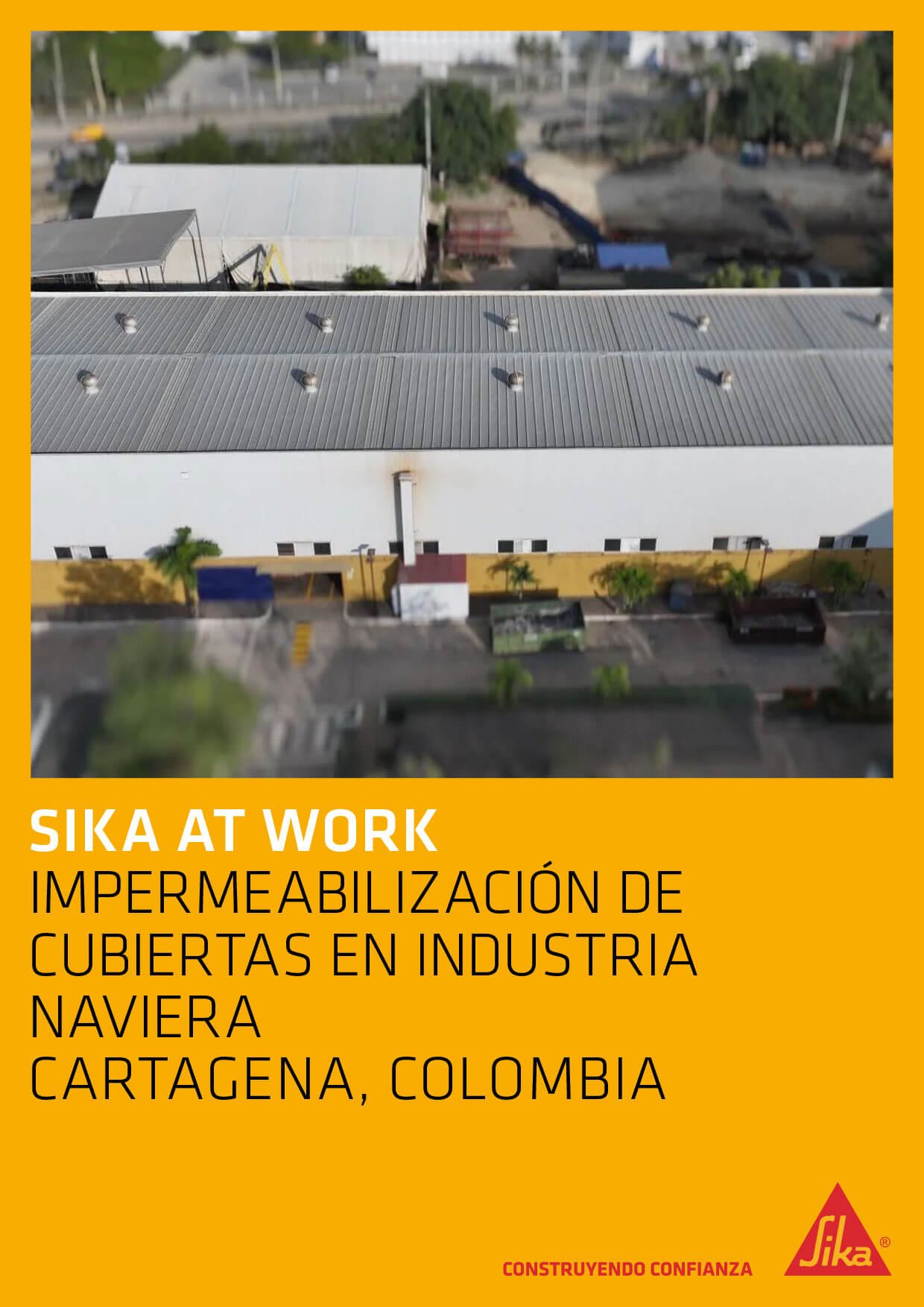 Impermeabilización de Cubiertas en Industria Naviera – Cartagena, Colombia