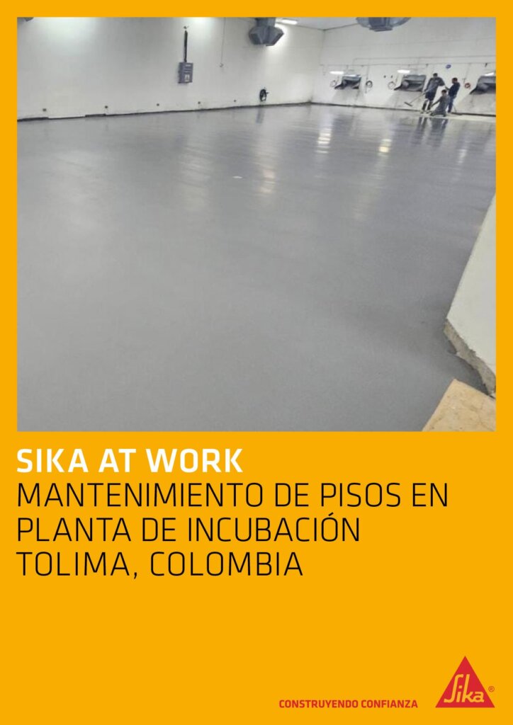 Mantenimiento de Pisos en Planta de Incubación – Tolima, Colombia