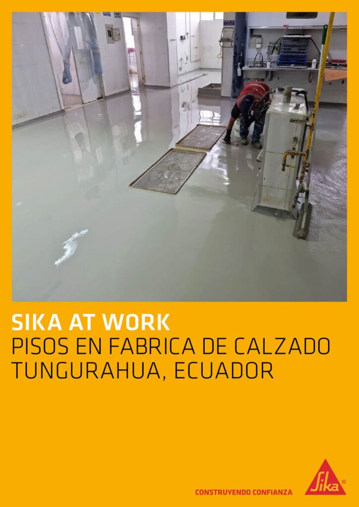 Pisos en Fábrica de Calzado – Tungurahua, Ecuador