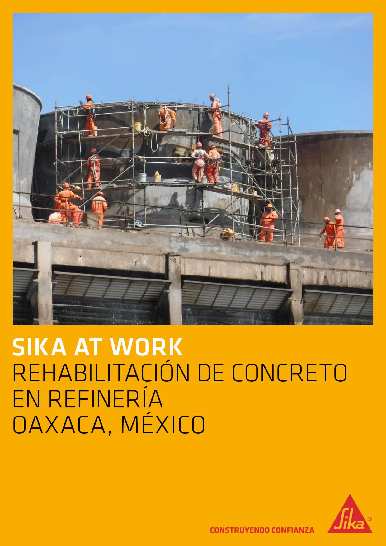 Rehabilitación de Concreto en Refinería – Oaxaca, México