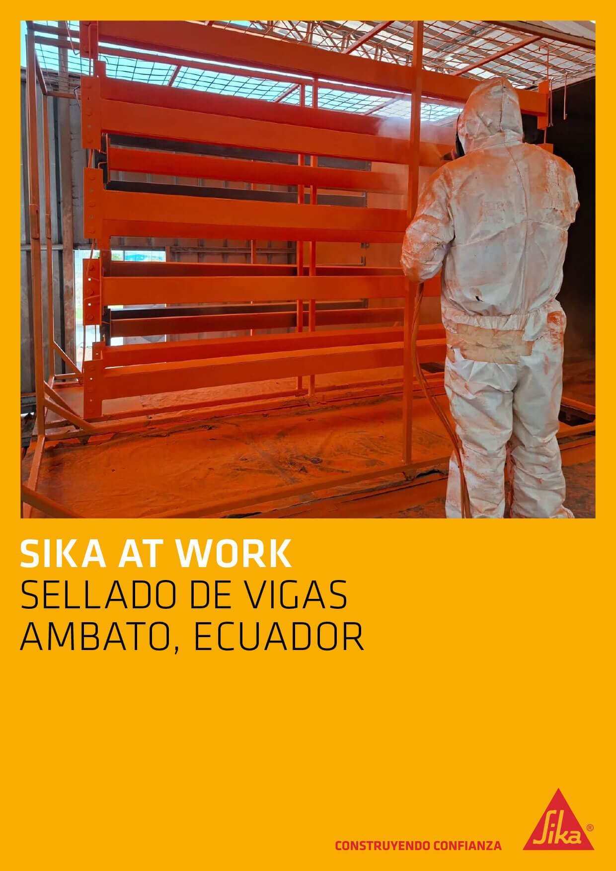 Sellado de Vigas – Ambato, Ecuador