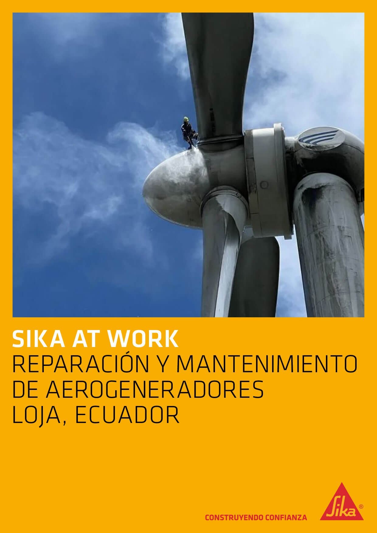 Reparación y Mantenimiento de Aerogeneradores – Loja, Ecuador