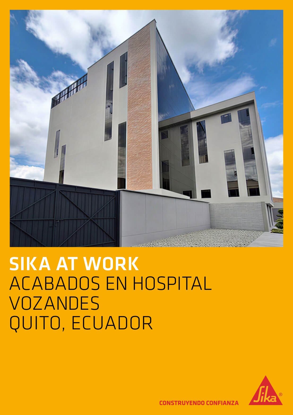 Acabados en Hospital Vozandes – Quito, Ecuador