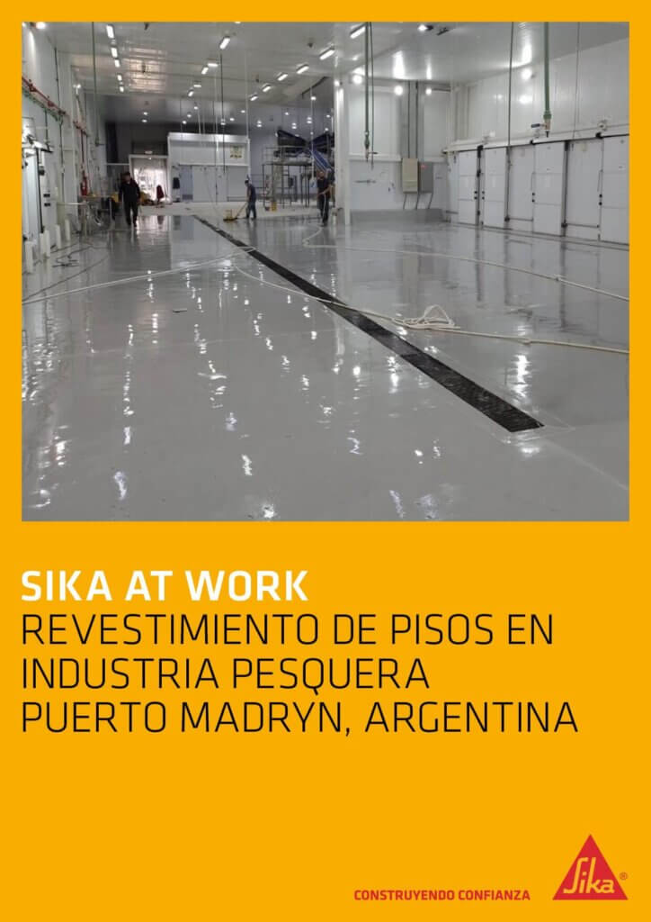 Revestimiento de Pisos en Industria Pesquera – Puerto Madryn, Argentina