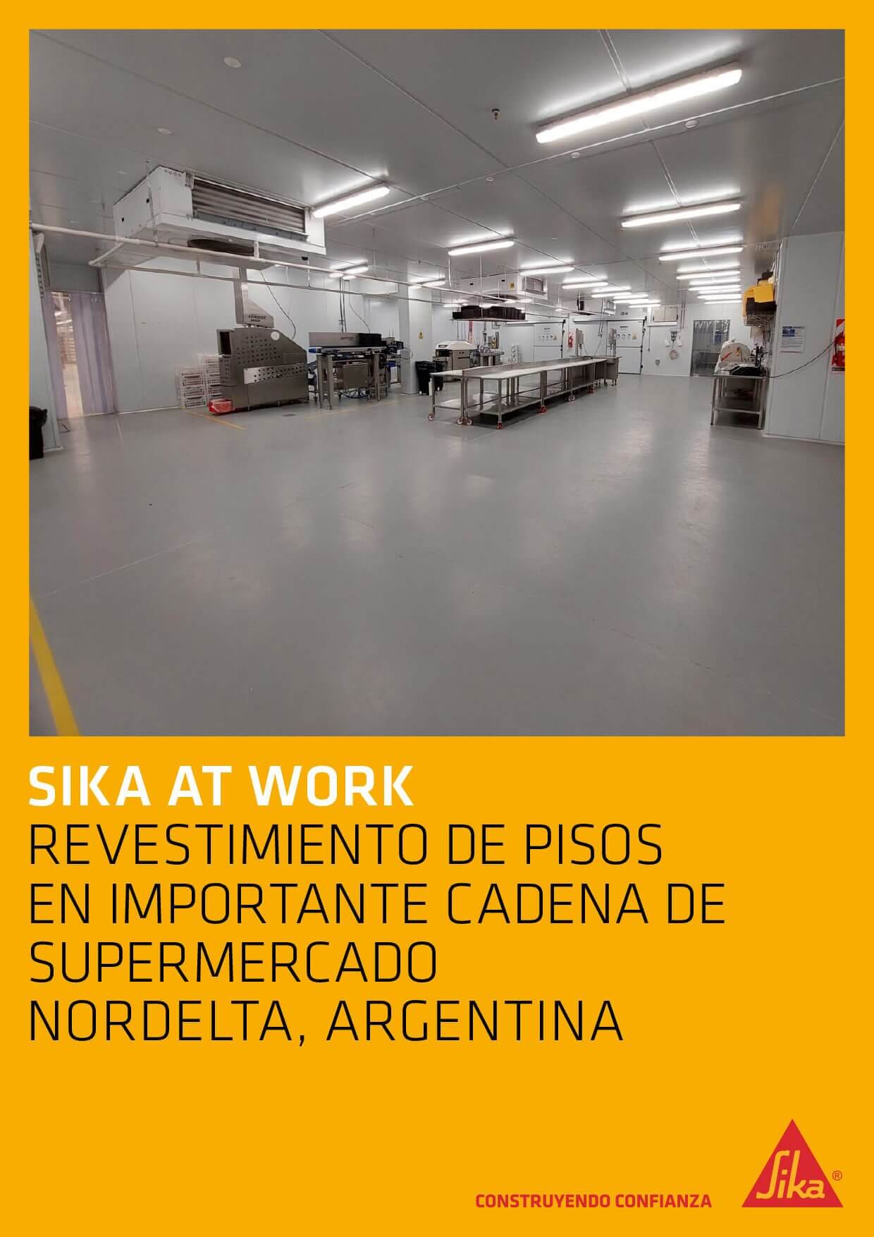 Revestimiento de Pisos en Importante Cadena de Supermercado – Nordelta, Argentina