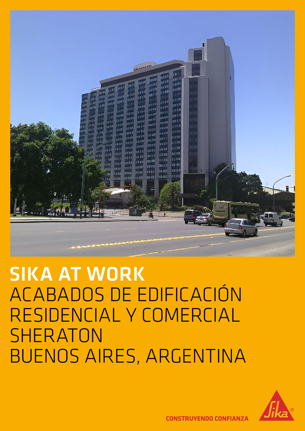 Acabados de Edificación Residencial y Comercial Sheraton – Buenos Aires, Argentina