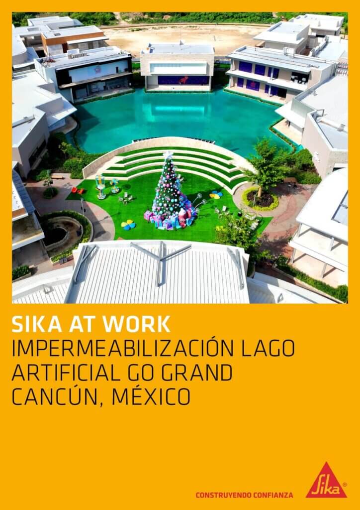 Impermeabilización Lago Artificial Go Grand – Cancún, México Impermeabilización Lago Artificial Go Grand – Cancún, México