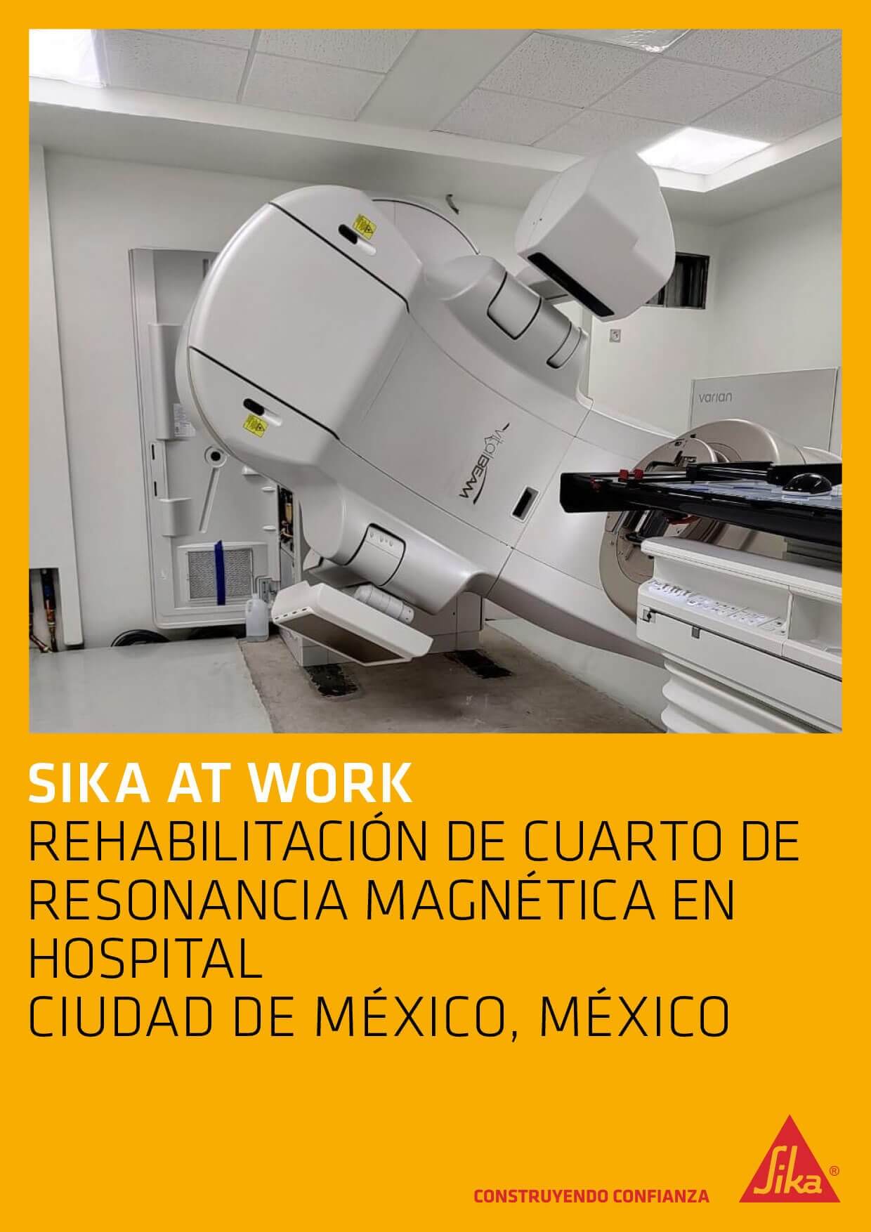 Rehabilitación de Cuarto de Resonancia Magnética en Hospital – Ciudad de México, México