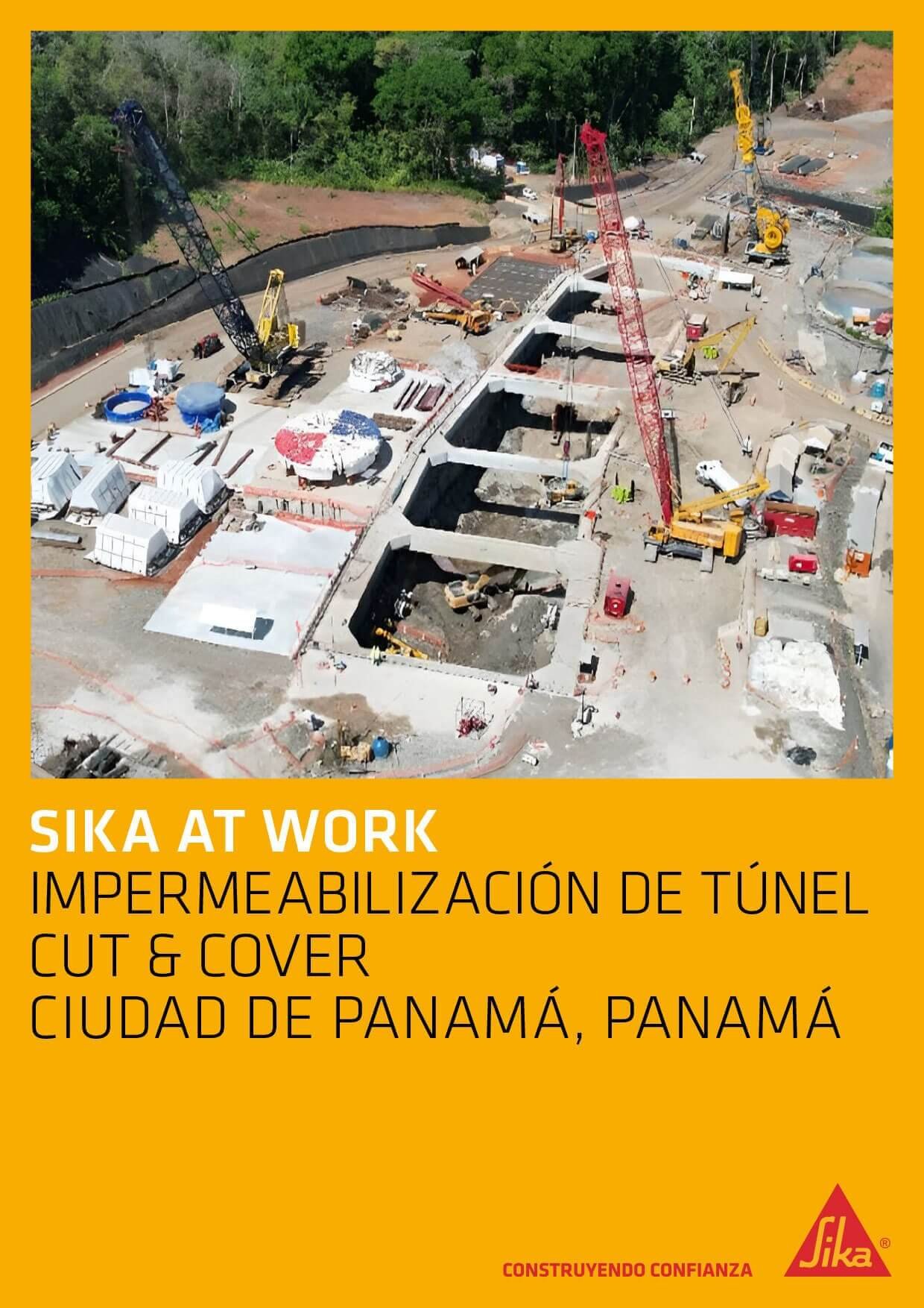 Impermeabilización de Túnel Cut & Cover – Ciudad de Panamá, Panamá