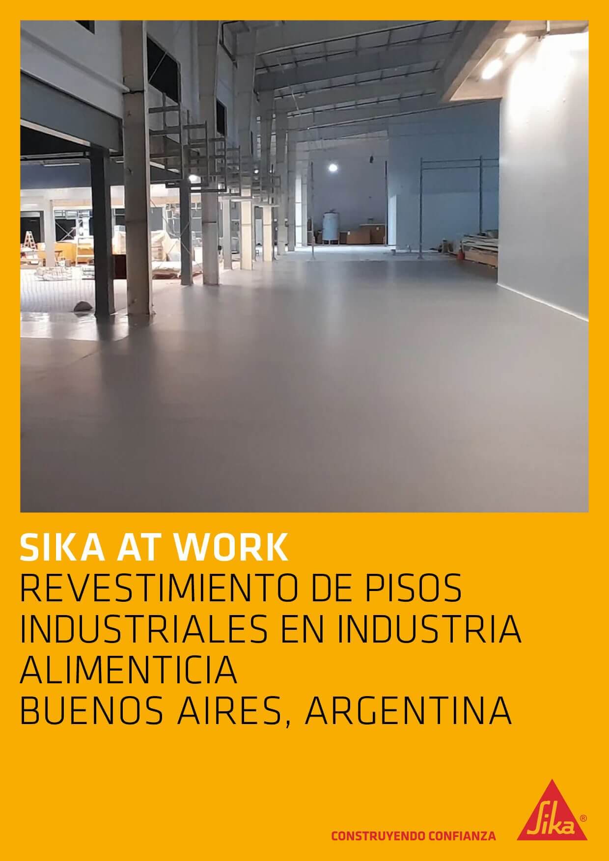 Revestimiento de Pisos Industriales en Industria Alimenticia – Buenos Aires, Argentina