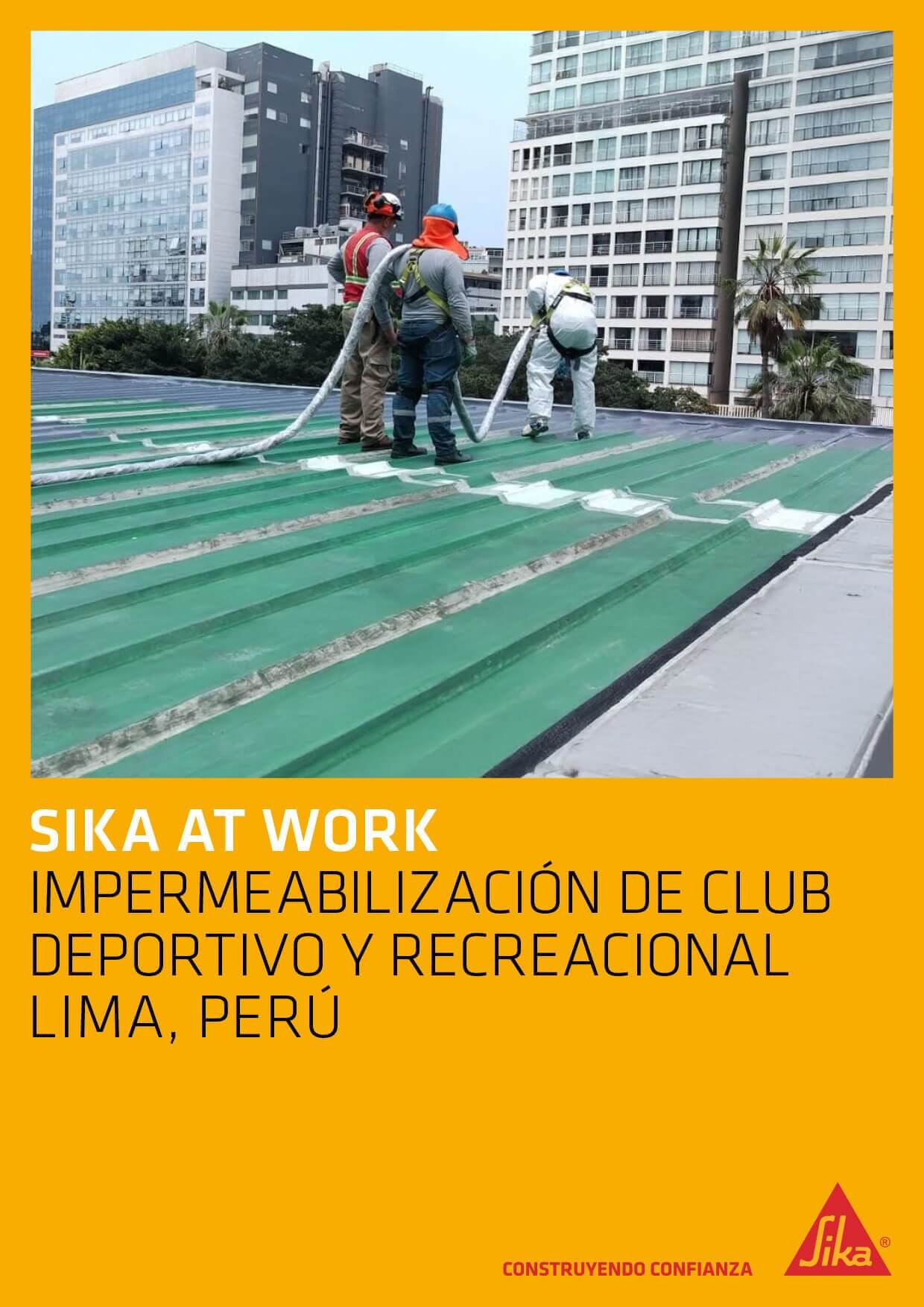 Impermeabilización de Club Deportivo y Recreacional – Lima, Perú