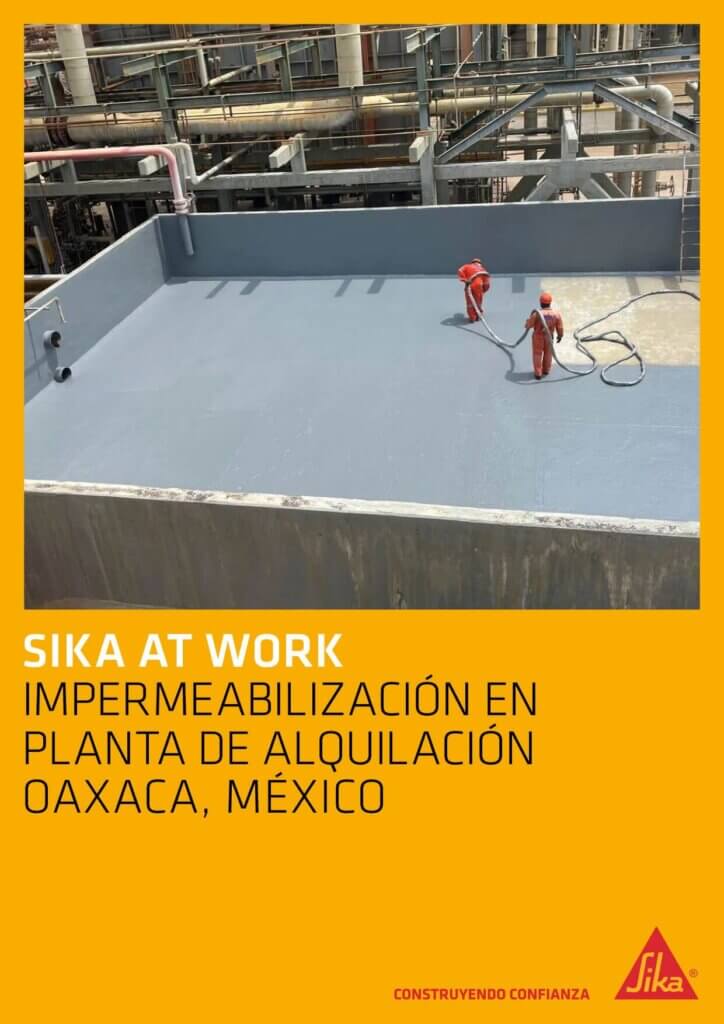 Impermeabilización en Planta de Alquilación – Oaxaca, México