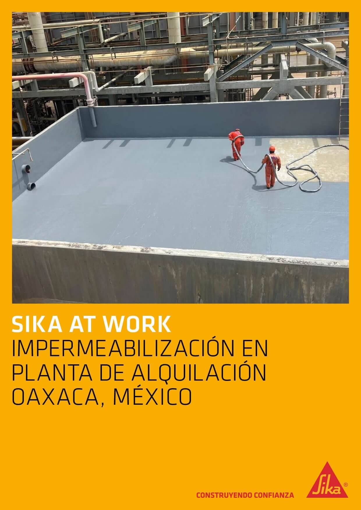 Impermeabilización en Planta de Alquilación – Oaxaca, México