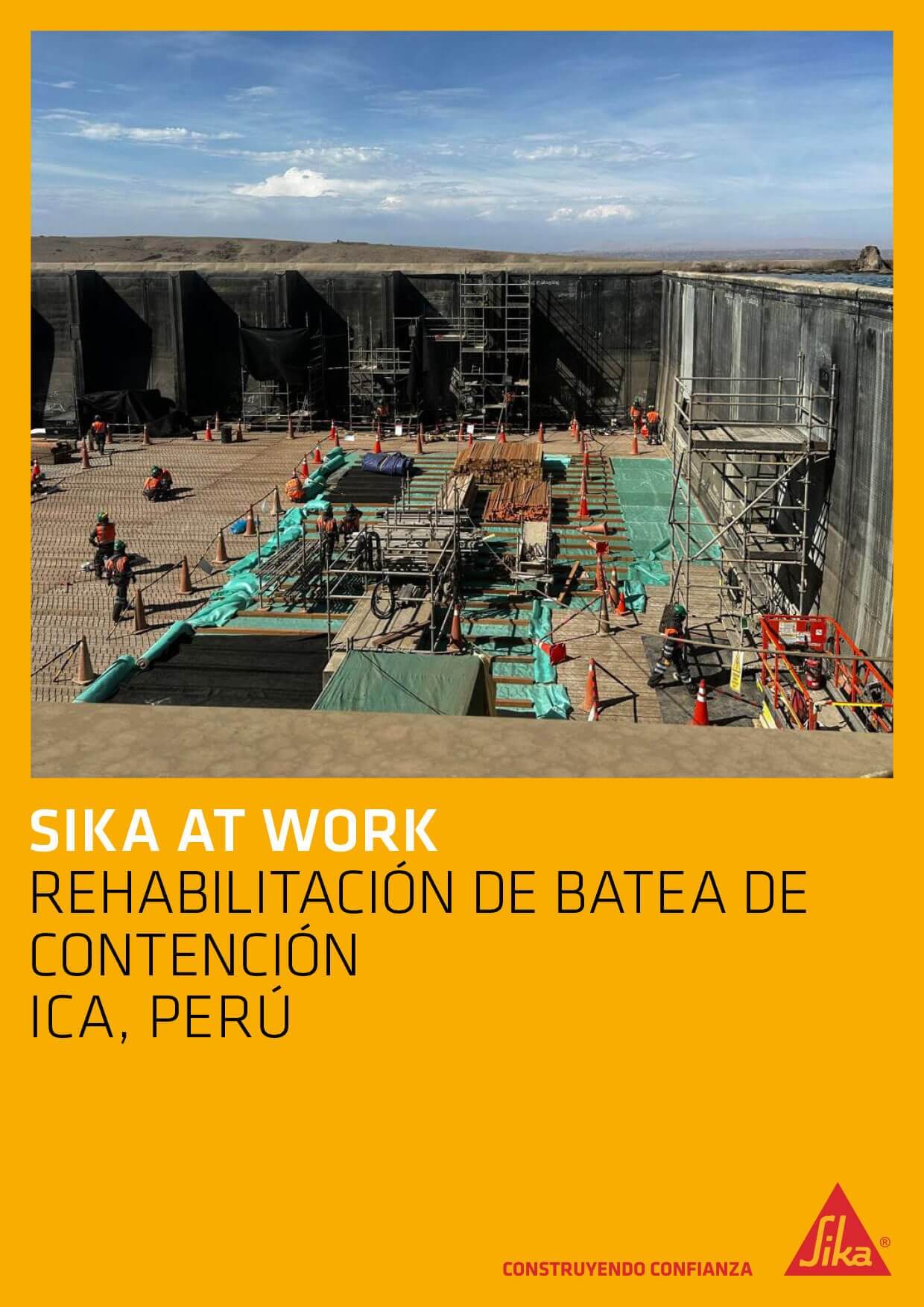 Rehabilitación de Batea de Contención – Ica, Perú
