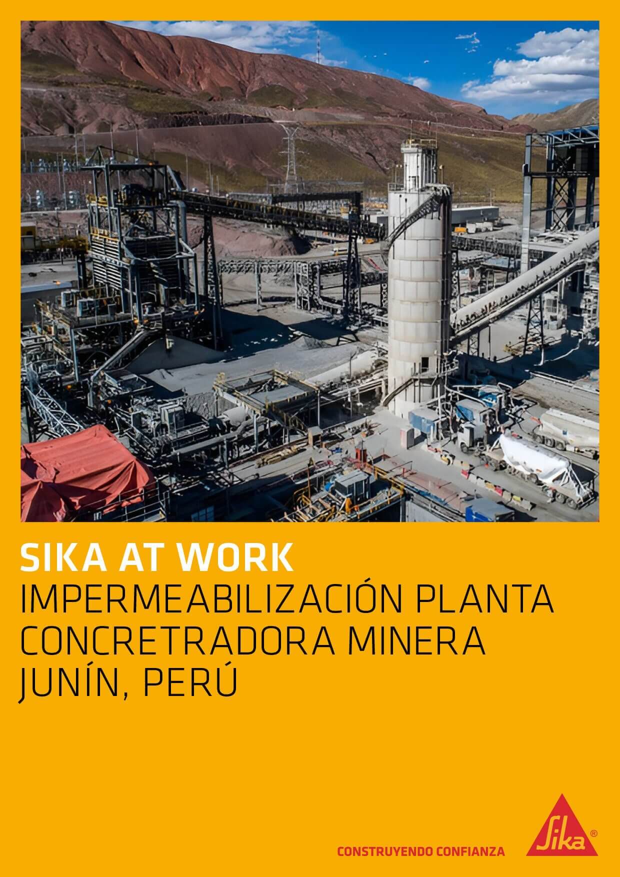 Impermeabilización Planta Concretradora Minera – Junín, Perú