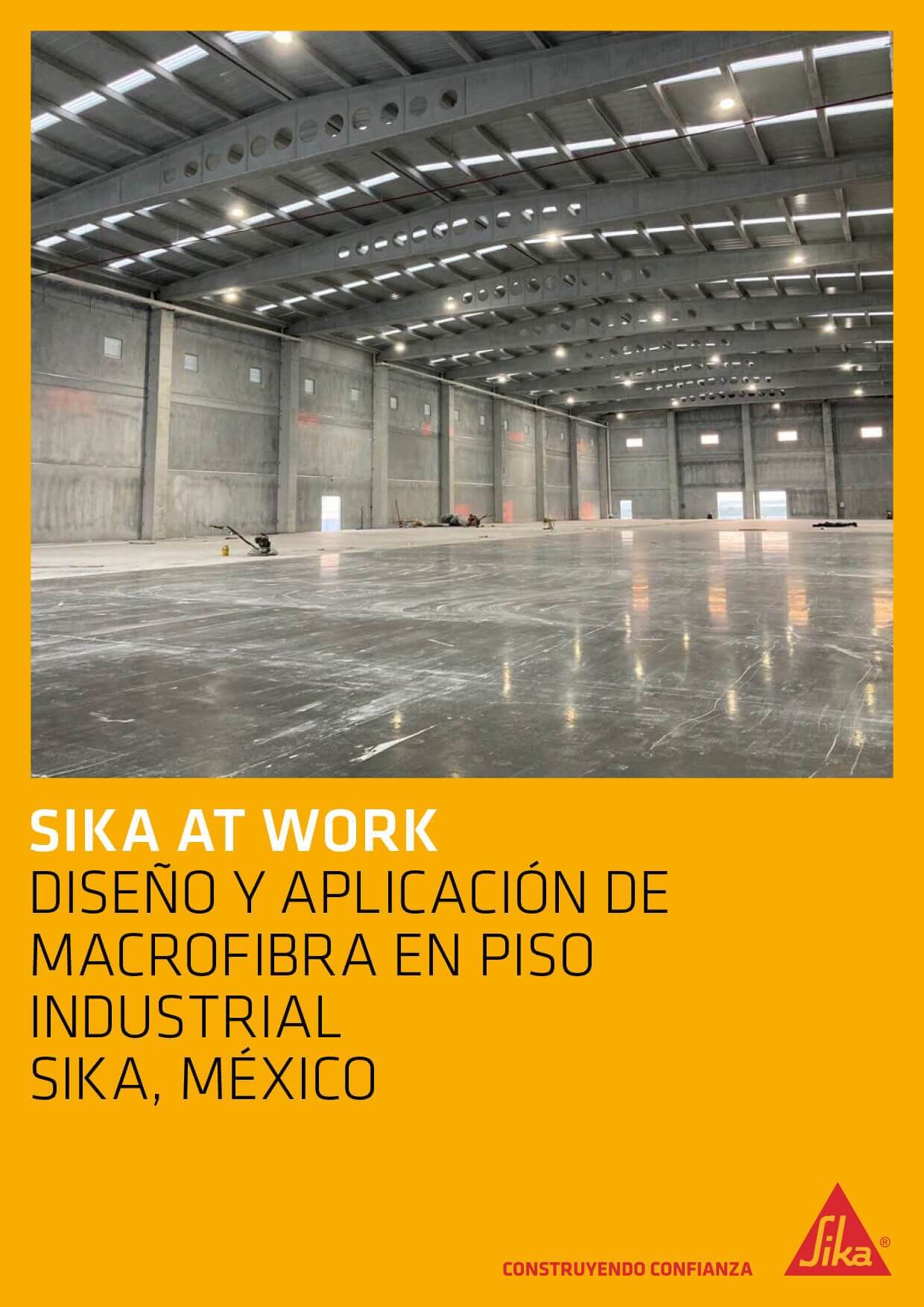 Diseño y Aplicación de Macrofibra en Piso Industrial – Sika México